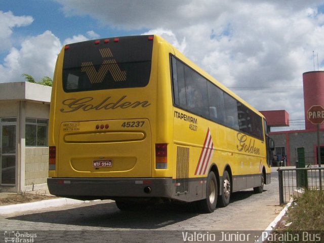 Viação Itapemirim 45237 na cidade de Campina Grande, Paraíba, Brasil, por Valério Júnior. Número da foto: #742078.