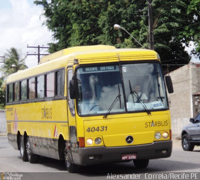 Viação Itapemirim 40431 na cidade de Recife, Pernambuco, Brasil, por Alexsander Correia . ID da foto: 741227.