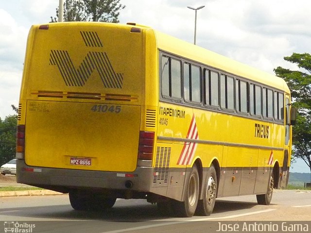 Viação Itapemirim 41045 na cidade de Gama, Distrito Federal, Brasil, por José Antônio Gama. ID da foto: 741317.