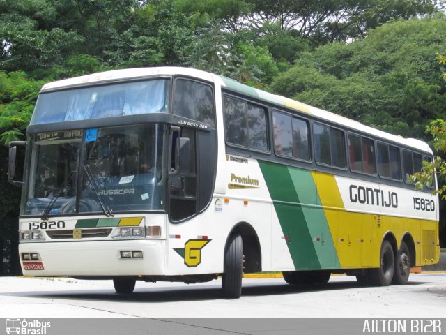 Empresa Gontijo de Transportes 15820 na cidade de São Paulo, São Paulo, Brasil, por Ailton Florencio. ID da foto: 740741.