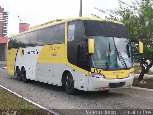 Viação Nordeste 1110 na cidade de Campina Grande, Paraíba, Brasil, por Valério Júnior. Número da foto: #742141.