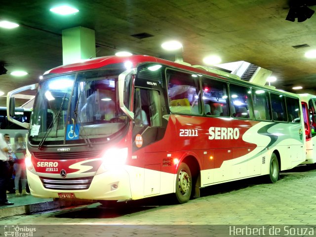 Viação Serro 23111 na cidade de Belo Horizonte, Minas Gerais, Brasil, por Herbert de Souza. Número da foto: #741014.