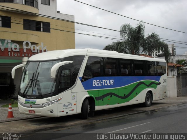 Bel-Tour Transportes e Turismo 361 na cidade de Campos dos Goytacazes, Rio de Janeiro, Brasil, por Luis Otávio Vicente Domingues. Número da foto: #742348.