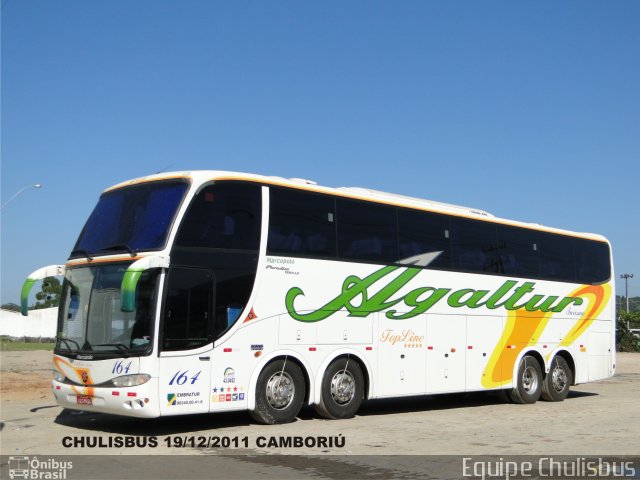 Agaltur Turismo - Unigal Transportes e Turismo 164 na cidade de Camboriú, Santa Catarina, Brasil, por Paulo Roberto Chulis. Número da foto: #741694.