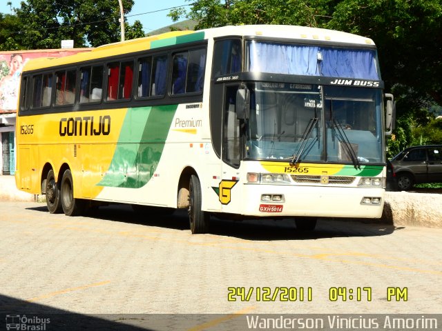 Empresa Gontijo de Transportes 15265 na cidade de Coronel Fabriciano, Minas Gerais, Brasil, por Wanderson Vinícius Amorim. ID da foto: 740656.