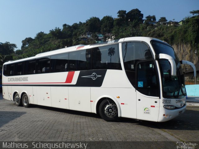 Auto Viação Catarinense 2832 na cidade de Santos, São Paulo, Brasil, por Matheus  Scheguschewsky. Número da foto: #741104.
