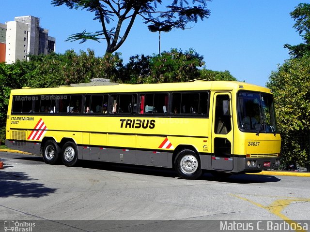 Viação Itapemirim 24037 na cidade de São Paulo, São Paulo, Brasil, por Mateus C. Barbosa. ID da foto: 743102.