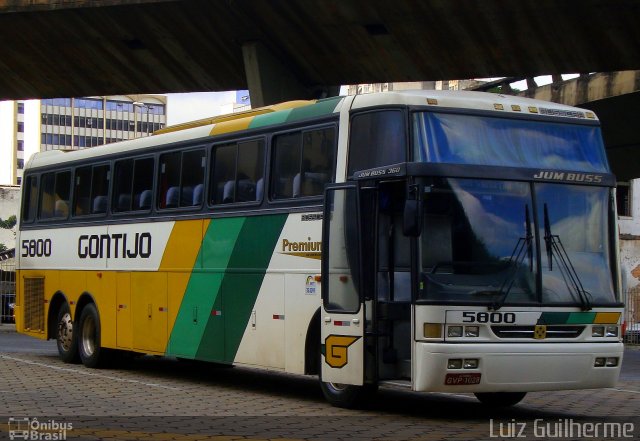 Empresa Gontijo de Transportes 5800 na cidade de Belo Horizonte, Minas Gerais, Brasil, por Luiz Guilherme. ID da foto: 742516.