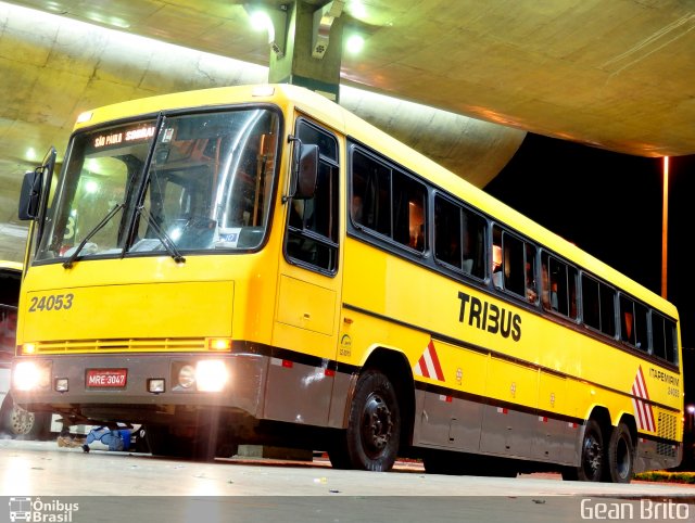 Viação Itapemirim 24053 na cidade de Uberlândia, Minas Gerais, Brasil, por Gean Brito. Número da foto: #743033.