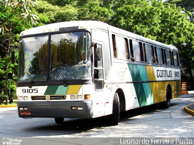 Empresa Gontijo de Transportes 9105 na cidade de São Paulo, São Paulo, Brasil, por Leonardo Ferreira Porto. Número da foto: #742638.
