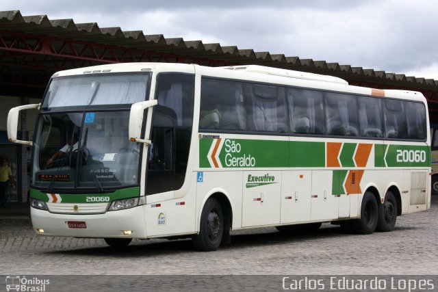 Cia. São Geraldo de Viação 20060 na cidade de Vitória da Conquista, Bahia, Brasil, por Carlos Eduardo Lopes. Número da foto: #743859.