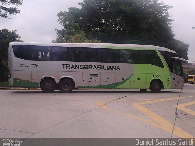 Transbrasiliana Transportes e Turismo 51009 na cidade de São Paulo, São Paulo, Brasil, por Daniel Santos Sardi. Número da foto: #742660.