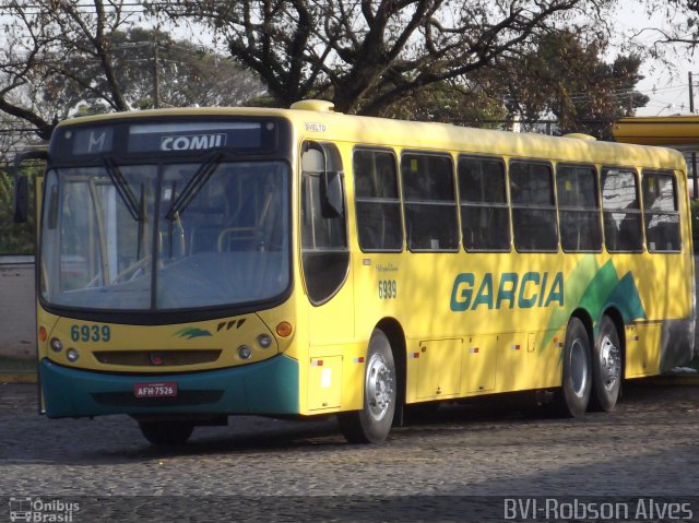 Viação Garcia 6939 na cidade de Londrina, Paraná, Brasil, por Robson Alves. Número da foto: #744264.