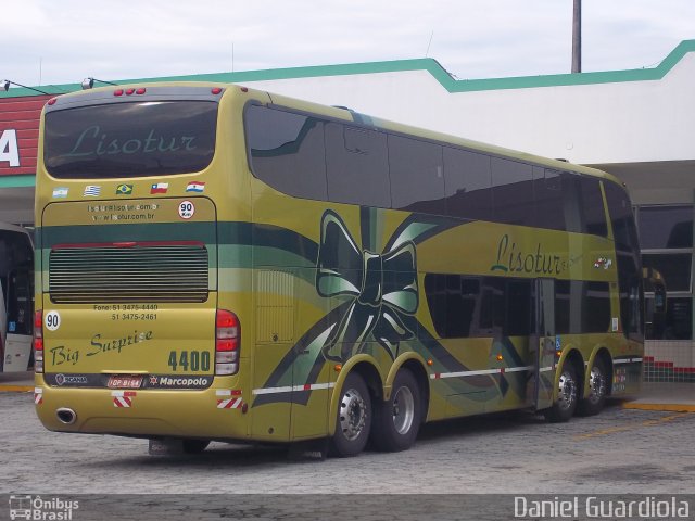 Lisotur Turismo 4400 na cidade de Biguaçu, Santa Catarina, Brasil, por Daniel Guardiola. Número da foto: #742983.