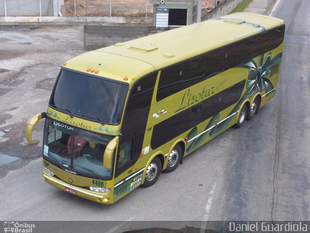 Lisotur Turismo 4400 na cidade de Biguaçu, Santa Catarina, Brasil, por Daniel Guardiola. Número da foto: #742989.