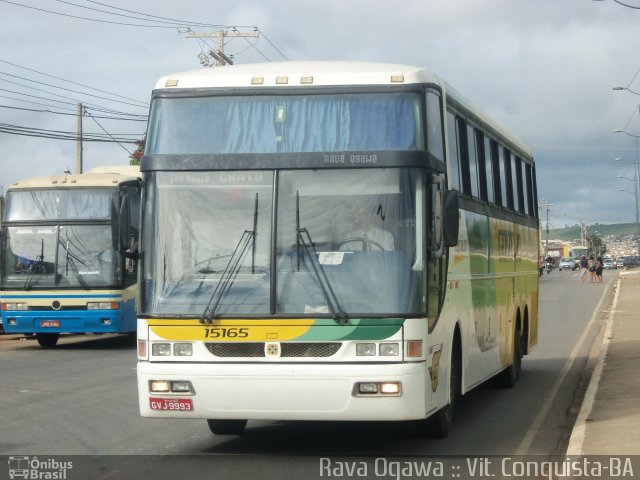 Empresa Gontijo de Transportes 15165 na cidade de Vitória da Conquista, Bahia, Brasil, por Rava Ogawa. ID da foto: 743369.