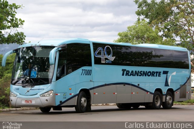 Transnorte - Transporte e Turismo Norte de Minas 77000 na cidade de Montes Claros, Minas Gerais, Brasil, por Carlos Eduardo Lopes. Número da foto: #743924.