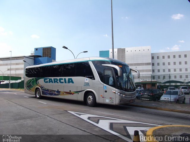 Viação Garcia 7326 na cidade de São Paulo, São Paulo, Brasil, por Rodrigo Coimbra. Número da foto: #743789.