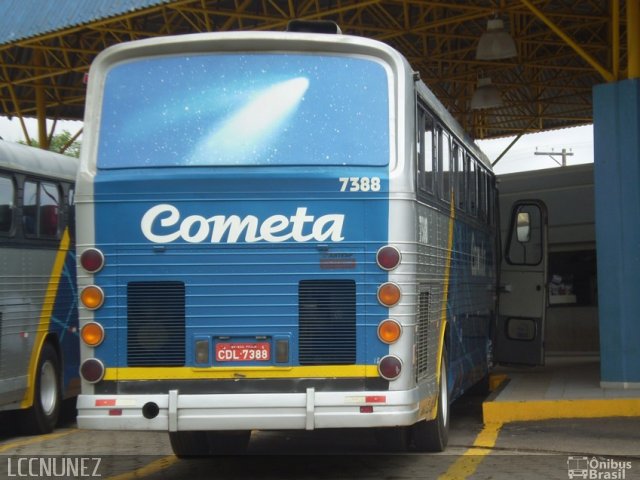 Viação Cometa 7388 na cidade de São Miguel Arcanjo, São Paulo, Brasil, por Luis Nunez. Número da foto: #744378.