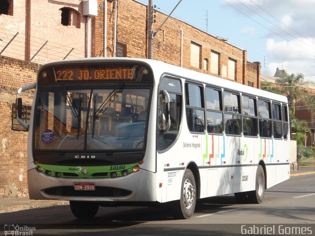 Auto Viação Beira Rio 10160 na cidade de Piracicaba, São Paulo, Brasil, por Gabriel Ramos Gomes. Número da foto: #744269.