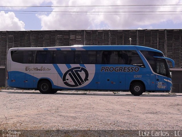 Auto Viação Progresso 6201 na cidade de Jaboatão dos Guararapes, Pernambuco, Brasil, por Luiz Carlos de Santana. Número da foto: #744650.