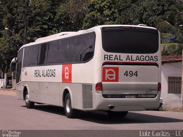 Real Alagoas de Viação 494 na cidade de Jaboatão dos Guararapes, Pernambuco, Brasil, por Luiz Carlos de Santana. Número da foto: #744688.