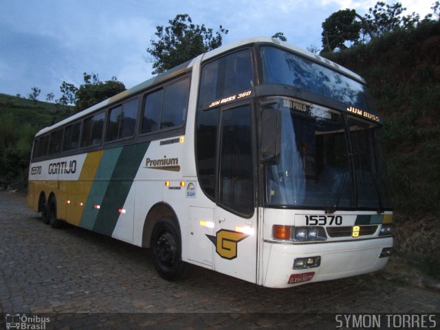 Empresa Gontijo de Transportes 15370 na cidade de João Monlevade, Minas Gerais, Brasil, por Symon Torres. ID da foto: 746576.