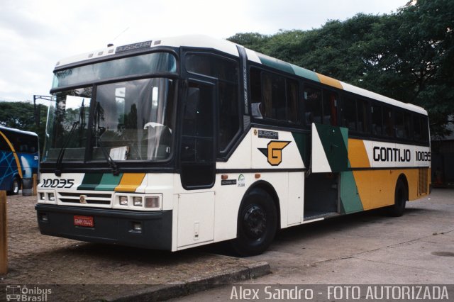 Empresa Gontijo de Transportes 10035 na cidade de São Paulo, São Paulo, Brasil, por Roberto Teixeira. ID da foto: 745971.