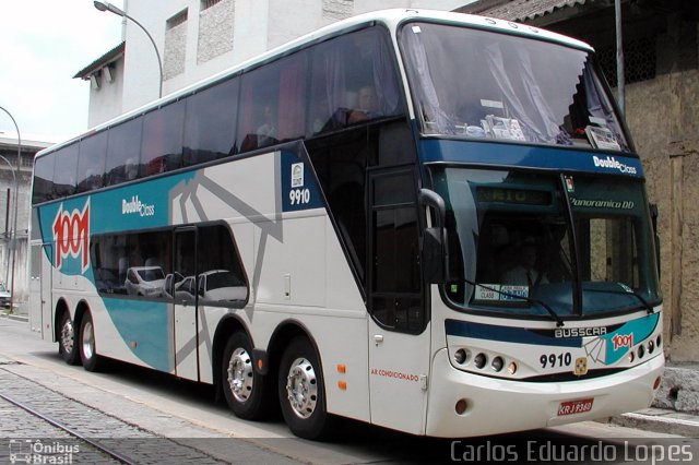 Auto Viação 1001 9910 na cidade de Rio de Janeiro, Rio de Janeiro, Brasil, por Carlos Eduardo Lopes. ID da foto: 744899.