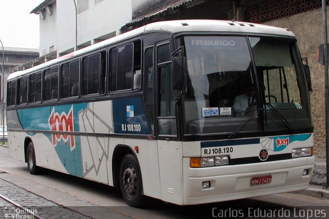 Auto Viação 1001 RJ 108.120 na cidade de Rio de Janeiro, Rio de Janeiro, Brasil, por Carlos Eduardo Lopes. Número da foto: #744890.