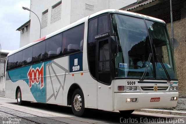 Auto Viação 1001 2009 na cidade de Rio de Janeiro, Rio de Janeiro, Brasil, por Carlos Eduardo Lopes. Número da foto: #744898.