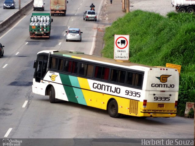 Empresa Gontijo de Transportes 9335 na cidade de Belo Horizonte, Minas Gerais, Brasil, por Herbert de Souza. Número da foto: #746371.