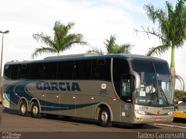 Viação Garcia 6479 na cidade de Londrina, Paraná, Brasil, por Tadeu Carnevalli. ID da foto: 745513.