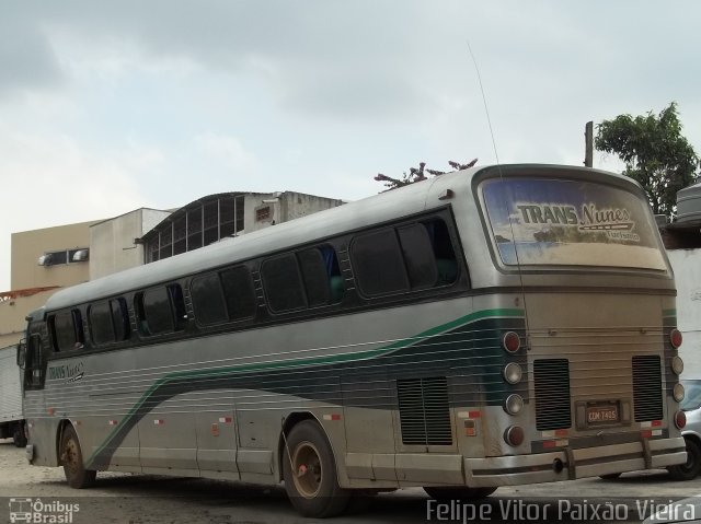 Transnunes Turismo 7405 na cidade de São Paulo, São Paulo, Brasil, por Felipe Vitor Paixão Vieira. ID da foto: 747987.