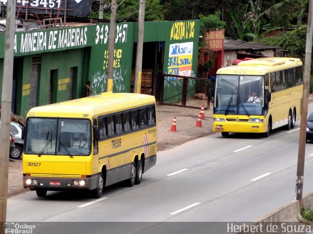 Viação Itapemirim 30127 na cidade de Belo Horizonte, Minas Gerais, Brasil, por Herbert de Souza. Número da foto: #748498.