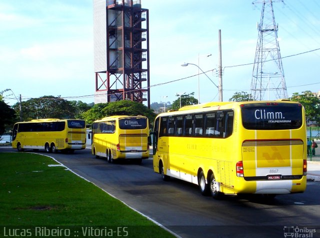 Viação Itapemirim 8867 na cidade de Vitória, Espírito Santo, Brasil, por Lucas  Ribeiro. ID da foto: 747269.