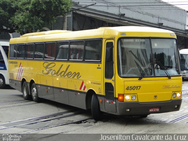 Viação Itapemirim 45017 na cidade de Rio de Janeiro, Rio de Janeiro, Brasil, por JC  Barboza. ID da foto: 747091.