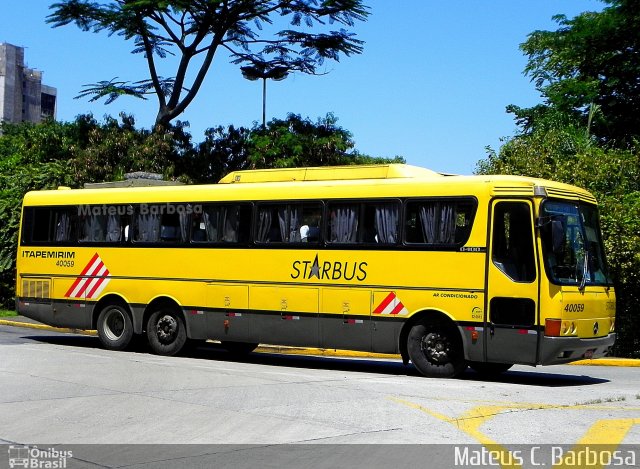 Viação Itapemirim 40059 na cidade de São Paulo, São Paulo, Brasil, por Mateus C. Barbosa. Número da foto: #748101.