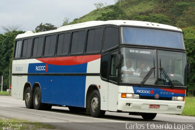 Viação Riodoce 99611 na cidade de Duque de Caxias, Rio de Janeiro, Brasil, por Carlos Eduardo Lopes. Número da foto: #747315.