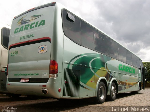 Viação Garcia 6529 na cidade de Loanda, Paraná, Brasil, por Gabriel  Moraes. Número da foto: #748645.