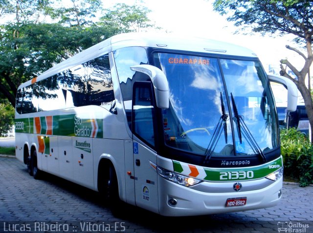 Cia. São Geraldo de Viação 21330 na cidade de Vitória, Espírito Santo, Brasil, por Lucas  Ribeiro. ID da foto: 748226.