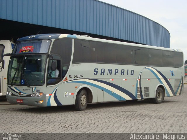 Viação Sampaio 280 na cidade de Resende, Rio de Janeiro, Brasil, por Alexandre  Magnus. Número da foto: #749193.