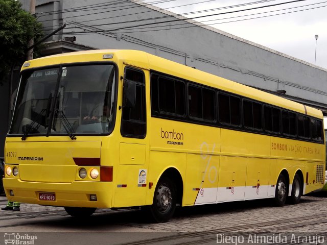 Viação Itapemirim 41011 na cidade de Rio de Janeiro, Rio de Janeiro, Brasil, por Diego Almeida Araujo. ID da foto: 749231.