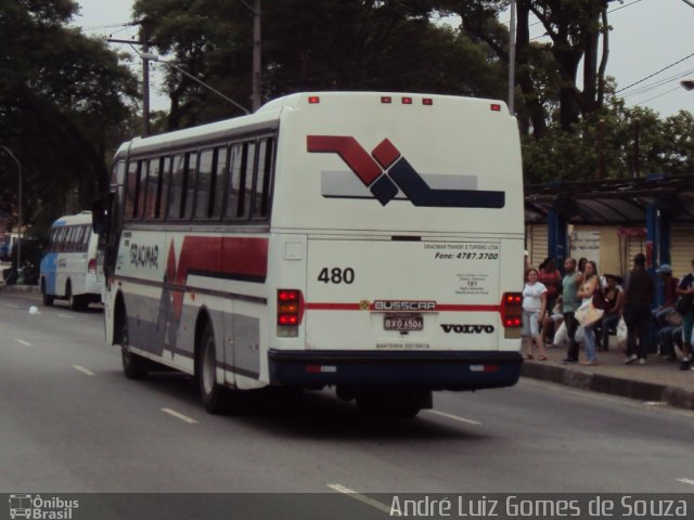 Gracimar Transporte e Turismo 480 na cidade de São Paulo, São Paulo, Brasil, por André Luiz Gomes de Souza. Número da foto: #750323.