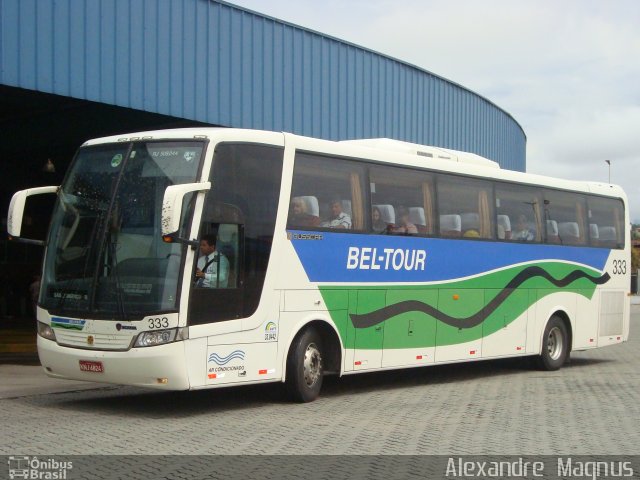 Bel-Tour Transportes e Turismo 333 na cidade de Resende, Rio de Janeiro, Brasil, por Alexandre  Magnus. ID da foto: 749201.