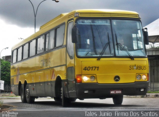 Viação Itapemirim 40171 na cidade de Belo Horizonte, Minas Gerais, Brasil, por Tales Junio  Firmo dos Santos. ID da foto: 749649.