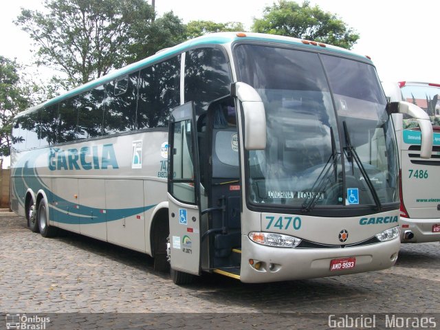 Viação Garcia 7470 na cidade de Loanda, Paraná, Brasil, por Gabriel  Moraes. Número da foto: #749662.