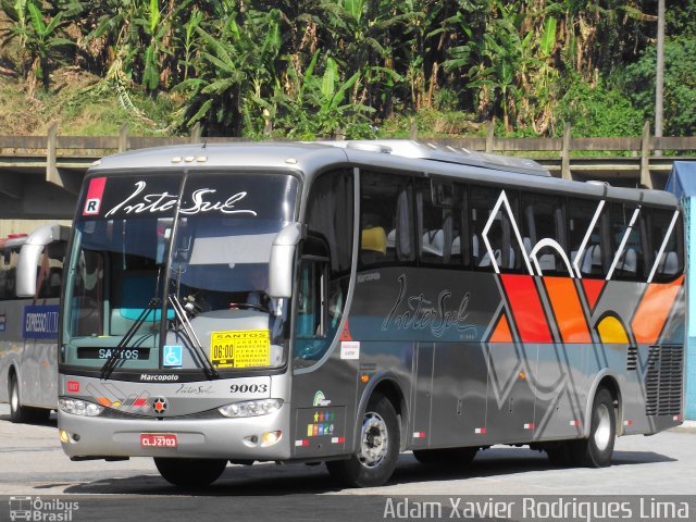Intersul 9003 na cidade de Santos, São Paulo, Brasil, por Adam Xavier Rodrigues Lima. Número da foto: #698682.