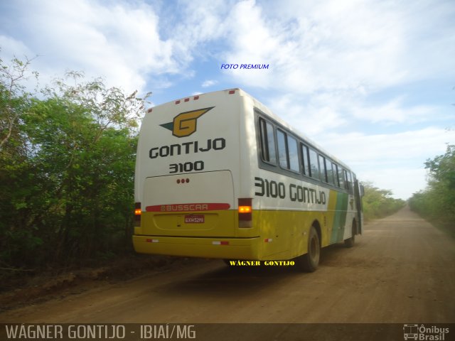 Empresa Gontijo de Transportes 3100 na cidade de Ibiaí, Minas Gerais, Brasil, por Wagner Gontijo Várzea da Palma-mg. ID da foto: 698726.