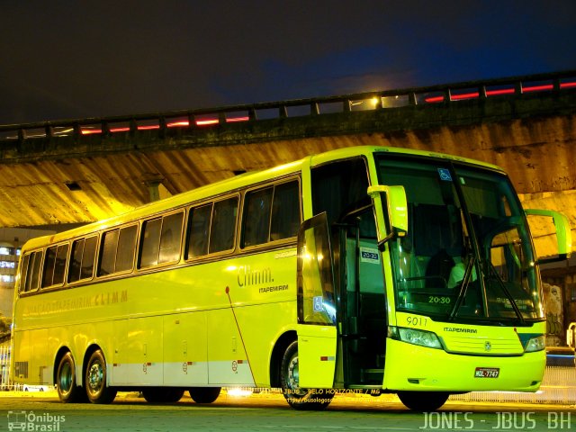 Viação Itapemirim 9011 na cidade de Belo Horizonte, Minas Gerais, Brasil, por Jones Bh. ID da foto: 698266.